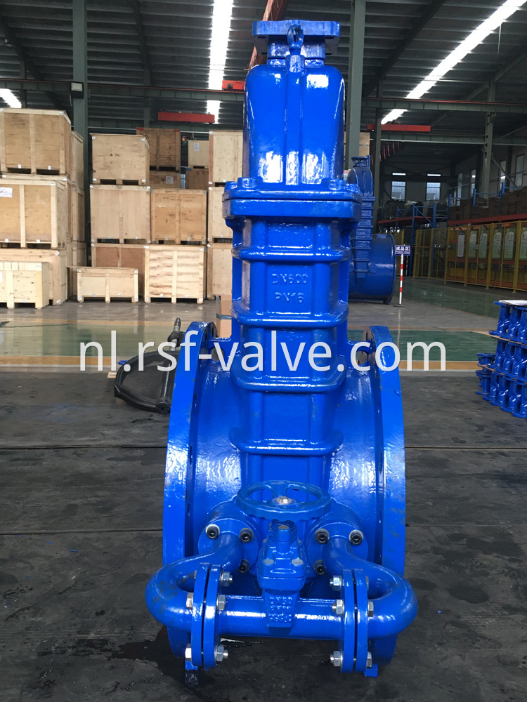 Gost Resilient Seat Gate Valve With Ea Adapter 1